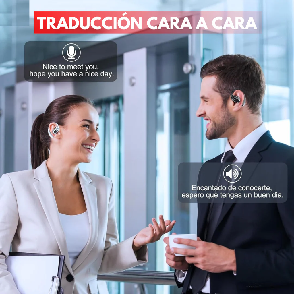 Auriculares Traductores – Escucha y entiende en cualquier idioma