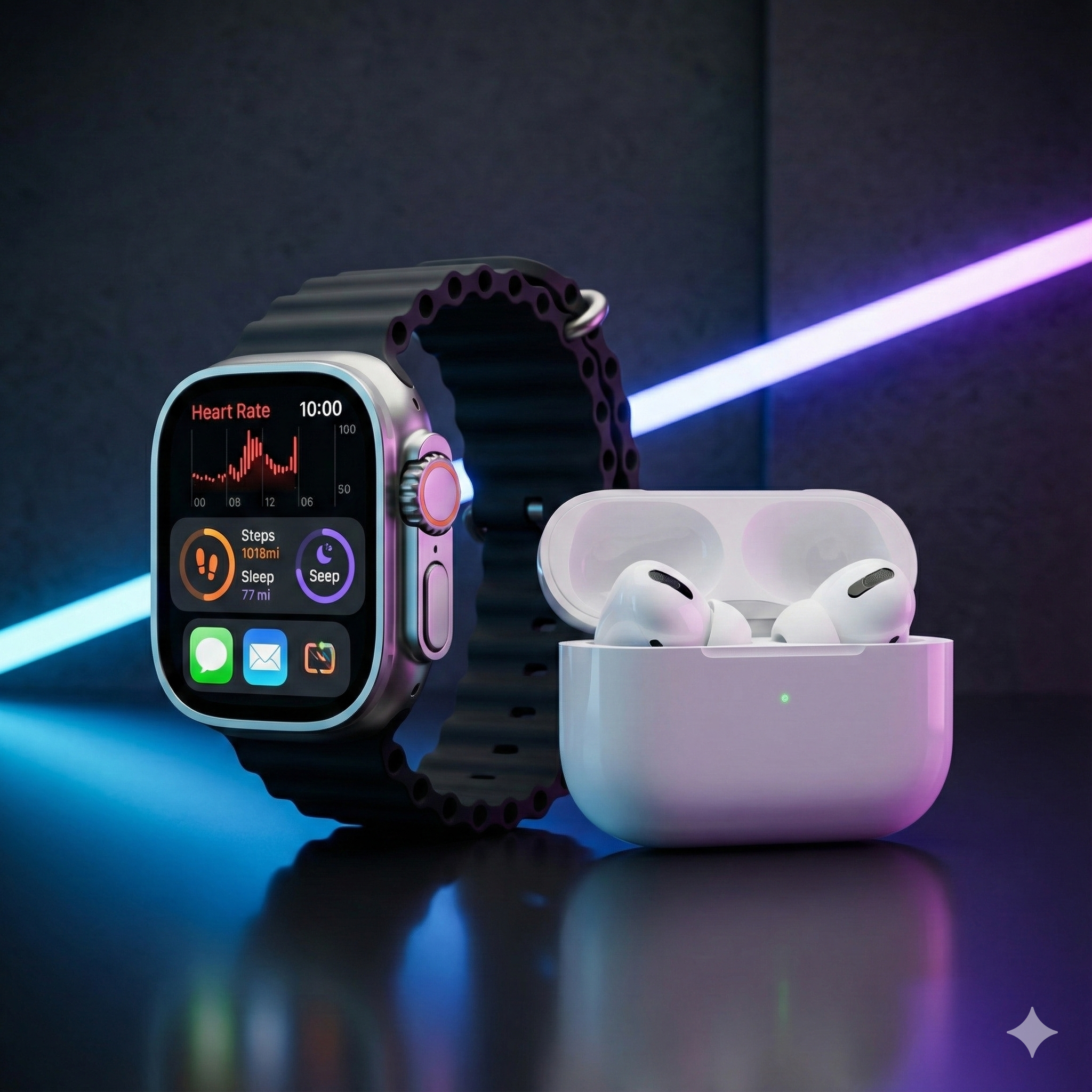 Pack Smartwatch Ultra Pro 2 + Auriculares Inalámbricos 2ª generación